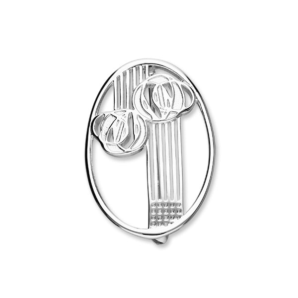 Rennie mackintosh deals silver brooch