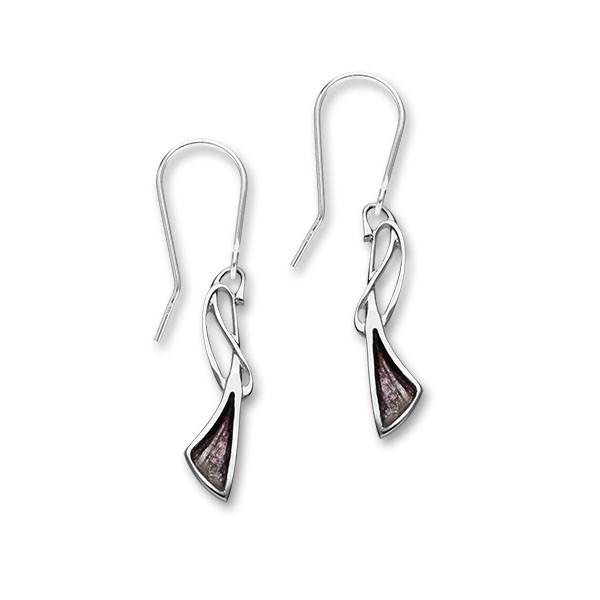 Sterling silver enamel on sale earrings