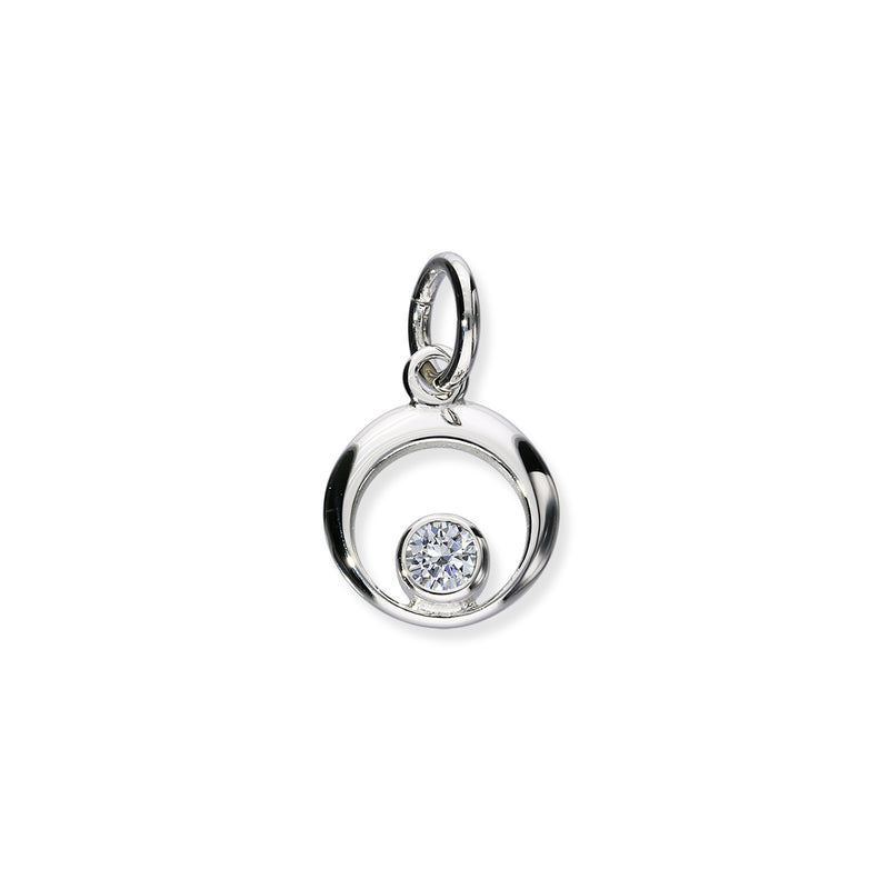 Harlequin Silver Charm C311 Cubic Zirconia