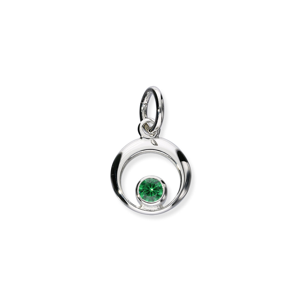 Harlequin Silver Charm C311 Cubic Zirconia