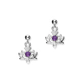 Thistle Silver Earrings CE9