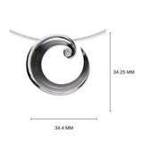 Tide Silver Pendant CP414