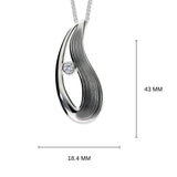 Tide Silver Pendant CP417