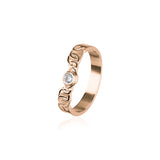 Celtic Rose Gold Ring RCR156