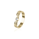 Celtic Gold Ring GCR156