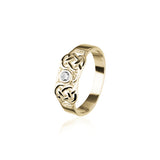 Celtic Gold Ring GCR159