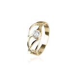 Cupid Gold Ring GCR160