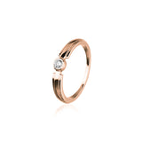 Celtic Rose Gold Ring RCR163