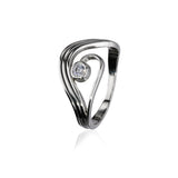 Tide Silver Ring CR186