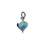 Leah Enamel Silver Charm EC24