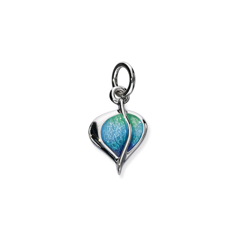 Leah Enamel Silver Charm EC24