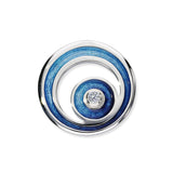 Orbit Silver Brooch ECB2