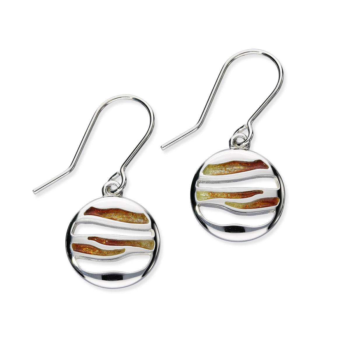 Orbit Silver Earrings EE343