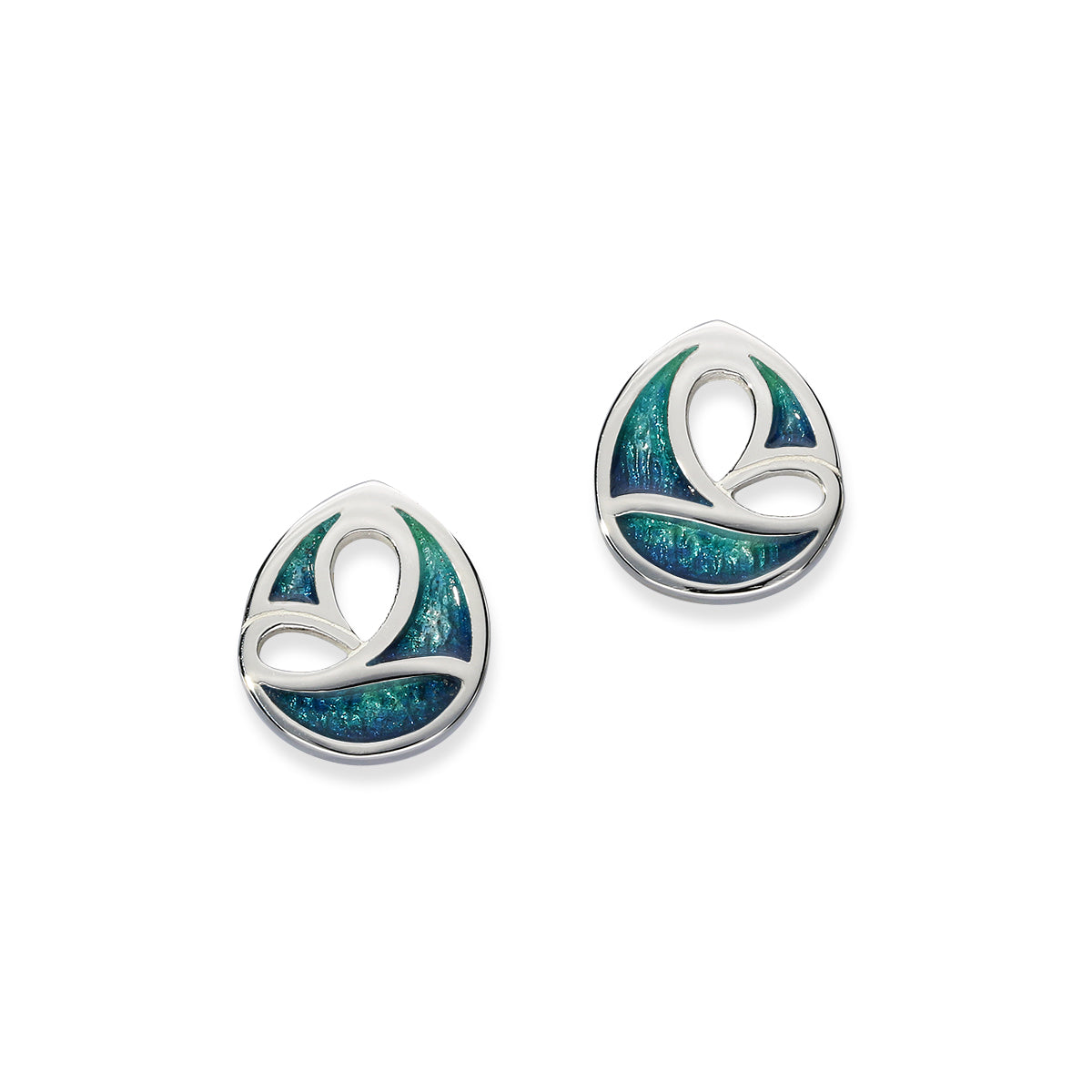 Sail Away Silver Earrings EE476