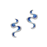 Mirran Ripples Silver Earrings EE505