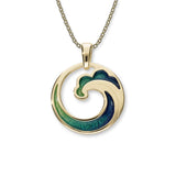 Coastal 18ct Yellow Gold Pendant EEP473