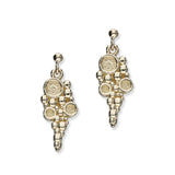 Dröfn 9ct Gold Drop Earrings, E1956