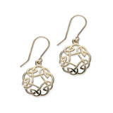 Celtic Gold Earrings GE322