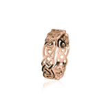 Celtic Rose Gold Ring RR129