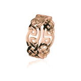 Celtic Rose Gold Ring RXXR129