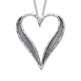 Astin Sterling Silver Heart Pendant P1474