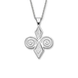 Orkney Traditional Silver Pendant P76