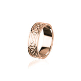 Celtic Rose Gold Ring RR126