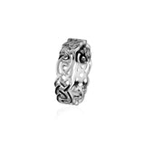 Celtic Silver Ring R129