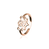 Celtic Rose Gold Ring RR162