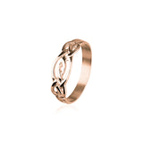 Celtic Rose Gold Ring RR174