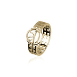 Charles Rennie Mackintosh Gold Ring GR199