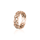 Celtic Rose Gold Ring RR204