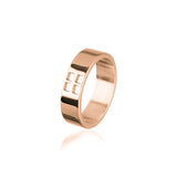 Charles Rennie Mackintosh Rose Gold Ring RR231