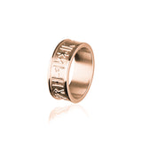 Runic Rose Gold Ring RR236