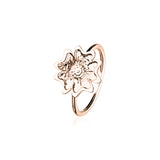 Scottish Primrose Rose Gold Ring RR411