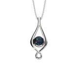 Retro Silver Pendant SP6 Onyx