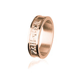 Runic Rose Gold Ring RXR237