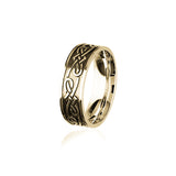 Celtic Gold Ring GXR401