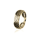 Celtic Gold Ring GXR404