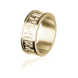 Runic Gold Ring GXXR236