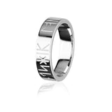 Runic Silver Ring XXR262